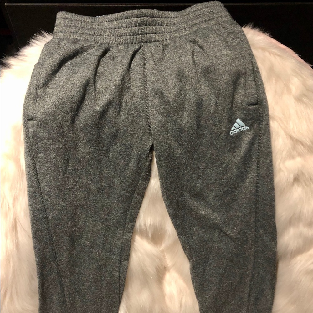 Girls sweat pants L 10/12 Adidas